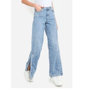 Banana Republic High Rise Wide Leg Jeans